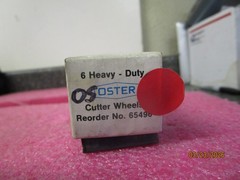 Qty (4) NEW Teledyne Landis Oster Heavy Duty Cutter Wheels 65496