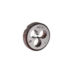 M2.5 X 0.45 Round Die Left-hand Thread Machine Threading Die 16mm OD Alloy Steel