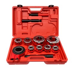 Pipe Threader Head Set Black Workshop Tools Sturdy