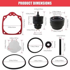 Complete Overhaul Repair Kit for Porter Cable FN250B & FN251 Finish Nailers (Fit