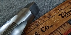 1&Prime;-11 1/2 NPTF Tap HSS
