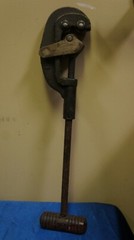 Vintage No.1 Improved Mark Mfg. Roller Pipe Tube Cutter Heavy Duty 3 Wheel Tool