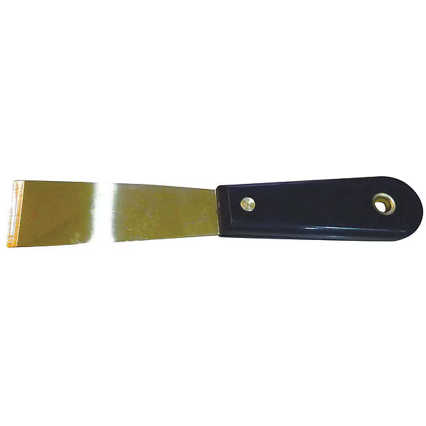 Westward Scraper, Stiff, 1-1/4&Prime;, Brass 13A664 Westward 13A664 190735740729 Black