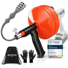 Solid Drain Auger &ndash; 50FT Auto Feed &ndash; Sink Unblocker
