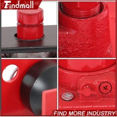 Findmall 12T W/ 6 Dies Copper Exhaust Pipe Bender Manual Hydraulic Tubing Bender