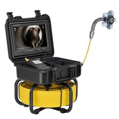 165ft Sewer Camera 9in HD Screen Self-Leveling Pipe Inspection with 36X Zoom
