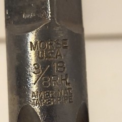 Pipe Taps Set Of 7 Greenfield, Rigid, Morse & More-Flutes Between 4-7 USA Made