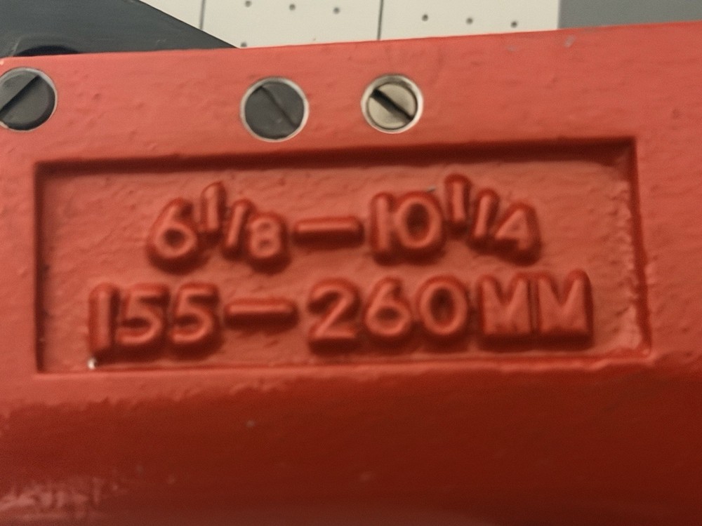 Reed Quick Release Pipe Tube Cutter 6-1/8 to 10-1/4&Prime; , TC8QA