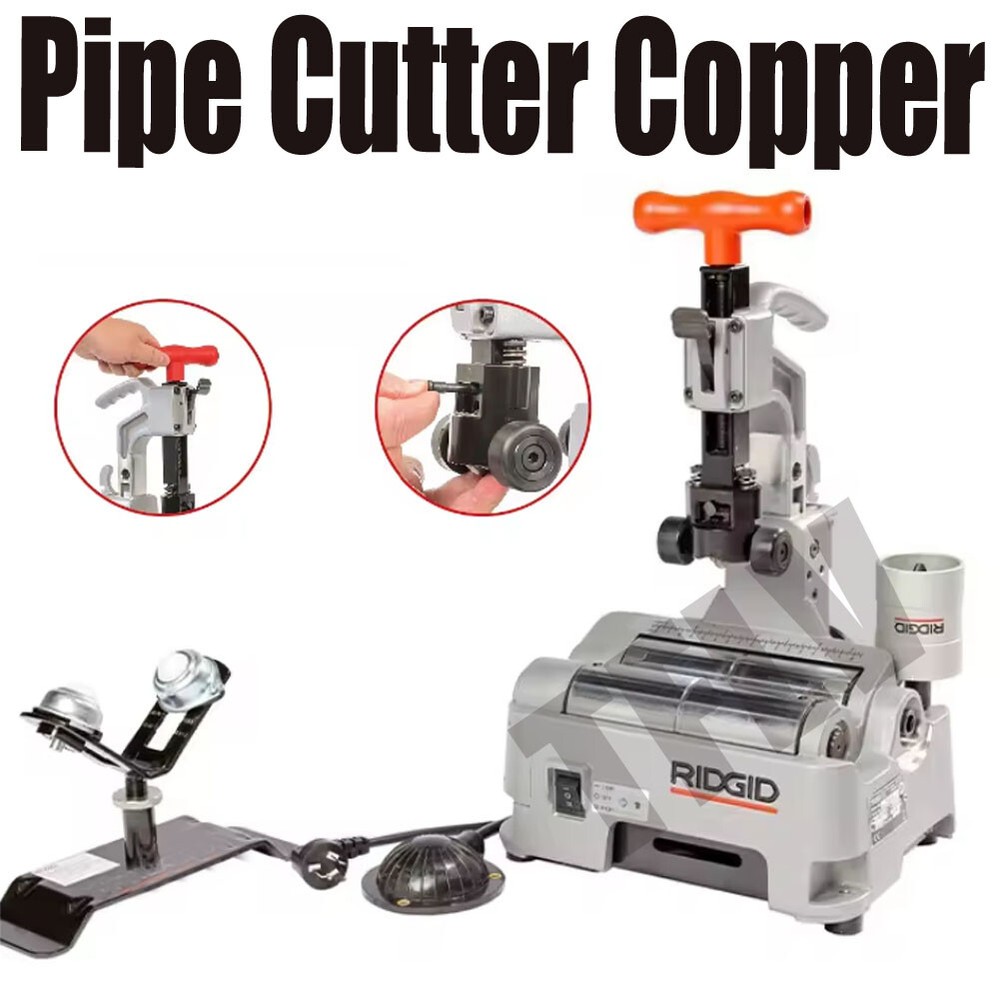 Electric Pipe Cutter Copper/Steel Pipe Cutter Handheld Round Pipe 12-116mm