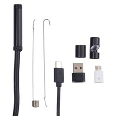 Plumber Pipe Inspection Camera Endoscope Waterproof Sewer Drain Cleaner HOOK