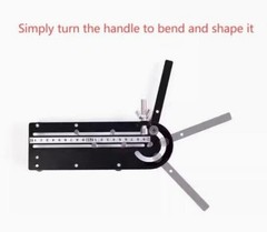 Mini Manual Cable Bender 1-25mm&sup2; Small Wire Bending Machine Electrician Tool