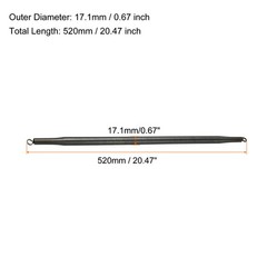 17.1mm OD C Type Spring Tube Bender 520mm Long for 18-20mm ID PVC Pipe