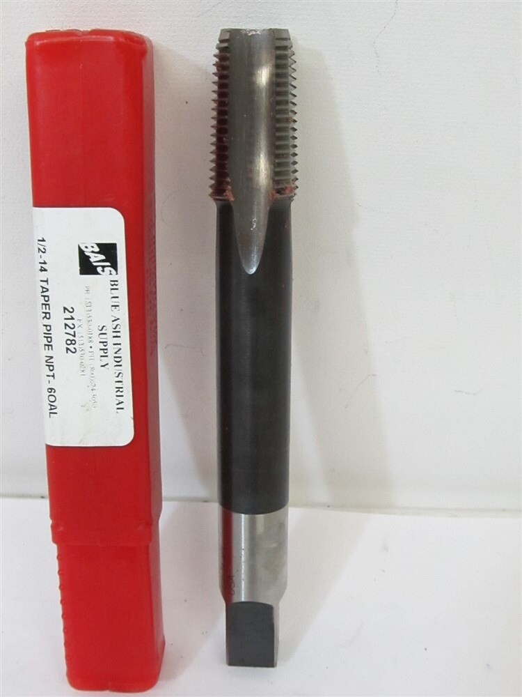 Blue Ash Ind / Kodiak Cutting Tools 212782, 1/2&Prime;-14, NPT, Taper Pipe Tap
