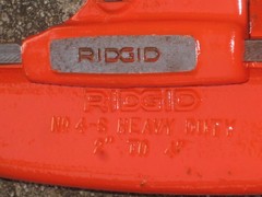 Ridgid No 4-S 4s Pipe Cutter 2&Prime; &ndash; 4&Prime; Rigid Heavy Duty &ndash; Good Condition