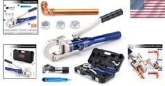 Copper Pipe Crimping Tool Set with 1/2&Prime;-1&Prime; Jaws