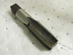 Greenfield Threading Standard Hand Tap HSS 1-1/4 &ndash; 7 UNC H4 4FL 308556