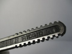 New RIDGID Pipe Wrench Replacement Hook Jaw B26 for a 6&Prime; Wrench 1/8&Prime; &ndash; 3/4&Prime; NOS