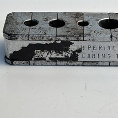 Vintage Imperial Brass Chicago 500F Roll Air Flaring Tool USA