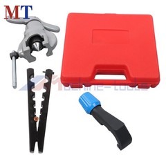Tube Flaring Tube Cutter Kit 45&deg; 7 Dies 3/16-3/4 In Eccentric Flaring Tools Set
