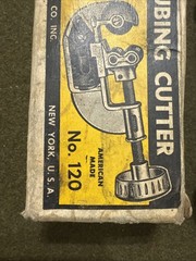 Vintage General Hardware Tubing Cutter w/ Reamer &ndash; NY, NY USA 🇺🇸 NOS