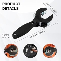 Compact Ratcheting Tubing Cutter for Easy Cutting of Copper & PVC Pipes