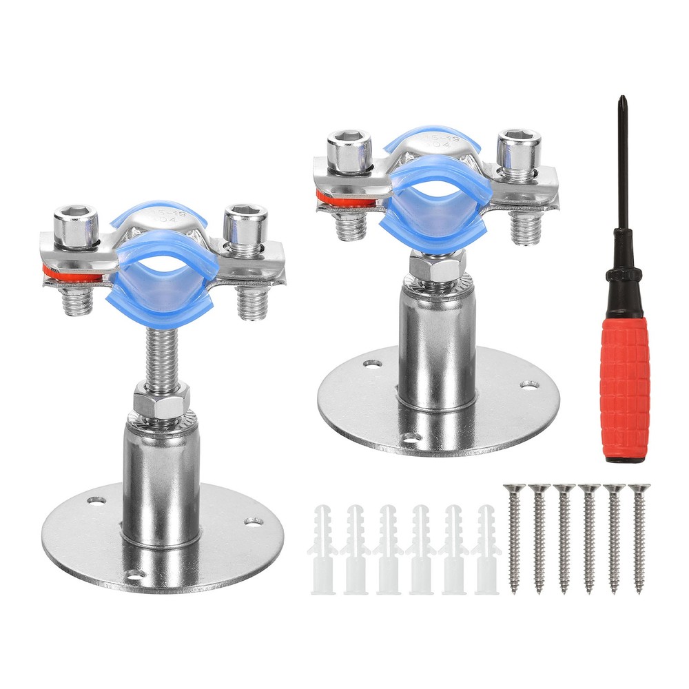 4Pcs Pipe Support, Adjustable Height 30-50mm for OD Pipe 15-19mm