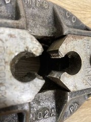 Antique REED MFG CO. Model 2A PIPE THREADER DIE HEAD w/ 1/2&rdquo; Die Jaws & 1-Handle