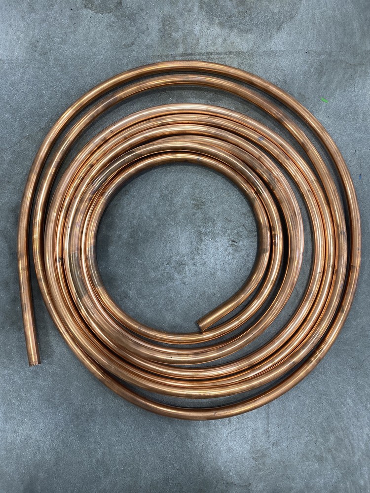 3/4 Type K Soft 40 Ft Copper Pipe