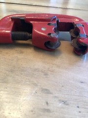 Reed No. 2-4 USA Iron Steel Pipe Cutter, Cuts 1/2-2&Prime; Reed MFG Co. USA WORKS