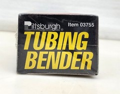 Pittsburgh Tools #03755 Tubing Bender 10-3/4 x 2-3/4 x 3-3/4 &ndash; NIB ~ T354