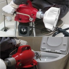 New 110V Sectional Pipe Drain Cleaner Cleaning Machine Electric Snake Sewer