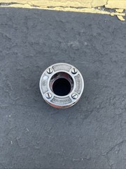 Ridgid 12-R, 1-1/2&Prime; pipe threader die old style, no cutting teeth