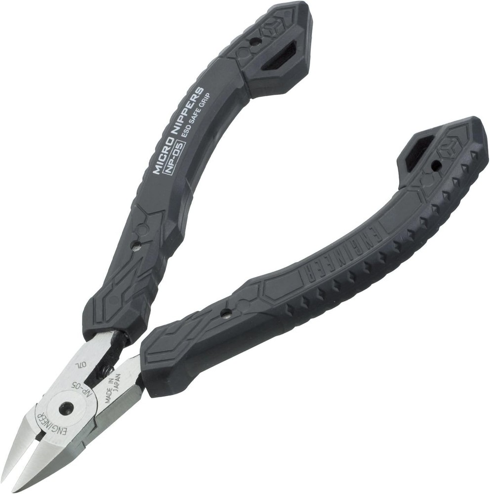 NP-05 123mm Plastic Cutting Mini Model Nippers, Made in Japan | Precision Flush