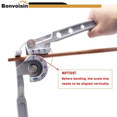3/8 1/2 OD Tubing 2 in 1 Manual Bender 180 HVAC Copper Tube Bending Tool