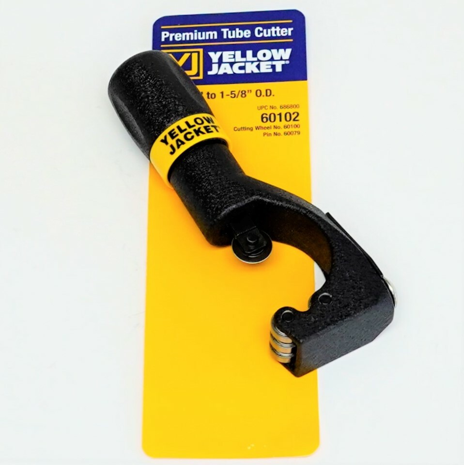Yellow Jacket 60102 Premium Tube Cutter 1/4&Prime; to 1-5/8&Prime; OD Tubing