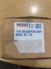 Ridgid 42615 Adapter For 111-R Die Heads No.773 NOS