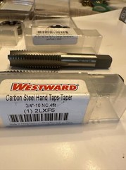 8 New Westward Taps And Dies 3/4 And 1/2 2LXE8 2LXF5