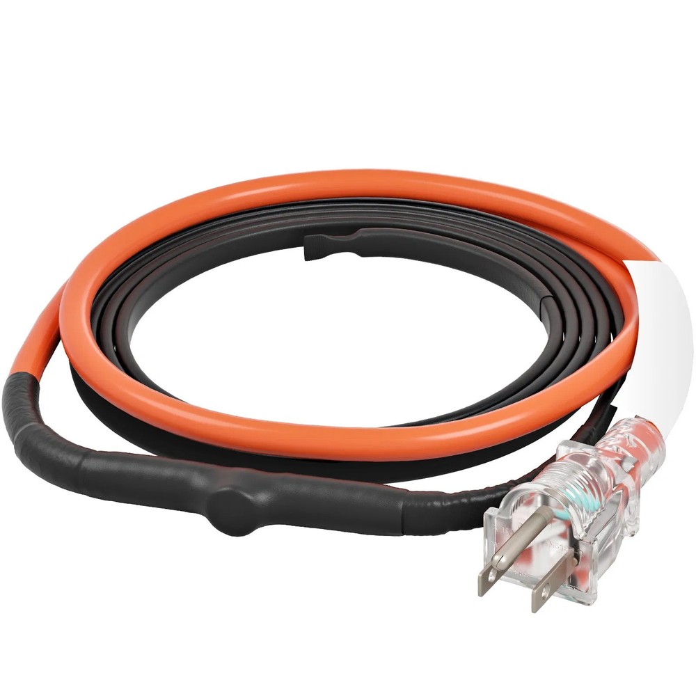 Self-Regulating Pipe Heating Cable, 3FT 5W/FT Heat Tape for Pipes Freeze Protect