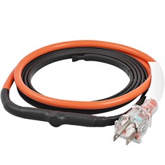 Self-Regulating Pipe Heating Cable, 3FT 5W/FT Heat Tape for Pipes Freeze Protect