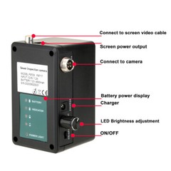 50m1000TVL Sewer Camera 512hz Self-leveling Pipe Inspection Camera Meter Counter