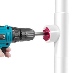 1.5&Prime; PVC Pipe Reamer PPR150 &ndash; 3/8-Inch Hex Shaft, Fit into Standard 1/2&Prime; Drills