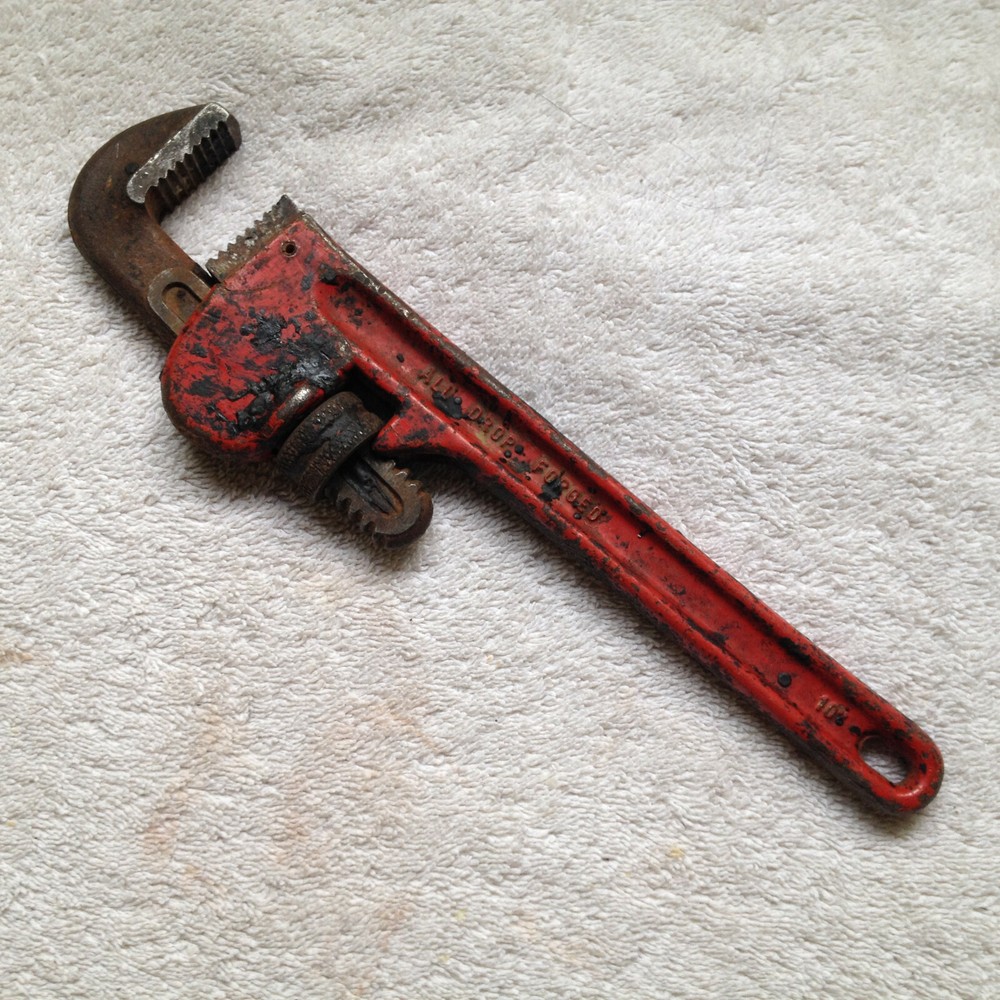 Super Ego, 10 &rdquo; Heavy Duty Straight Plumbing Pipe Wrench, 102 &ndash; 10