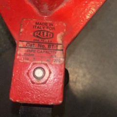 Reed BT1 04395 Pipe Beveler 1-1/2 to 8 in Plastic PVC Pipe