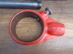 Ridgid 12-R Pipe Threader Die Head Set w/Case & Ratchet Head 12R 1/2&Prime; &ndash; 2&Prime; Dies