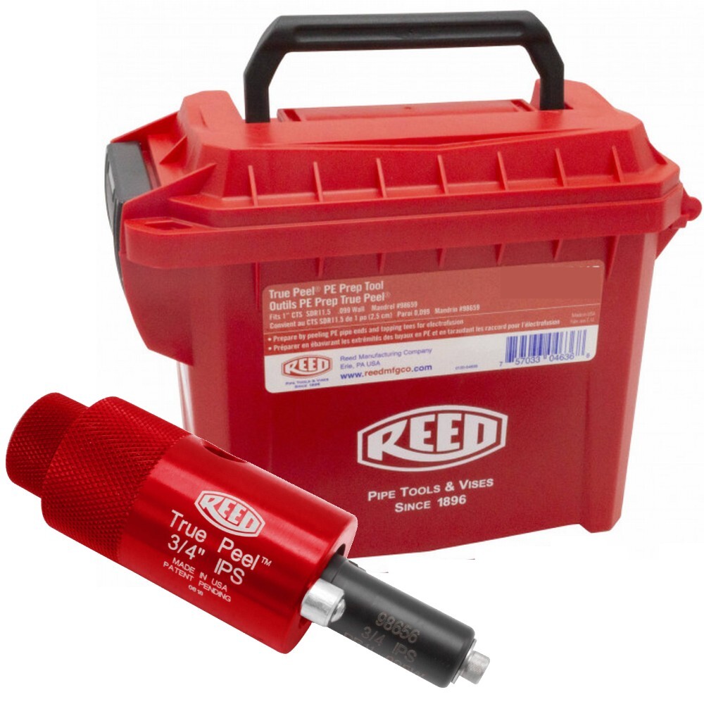 Reed Tool True Peel 3/4&rdquo; IPS DR11 .095&Prime; Wall PE Pipe Electrofusion Prep