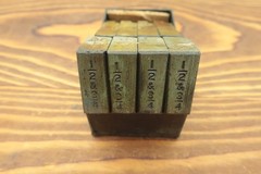 Oster 300 Threading Die Set 1-4 Size 1/2&Prime; & 3/4&Prime; NOS in Original Box