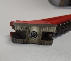 Ridgid 2 1/2&Prime; Pipe & Fittings Wrench C-18 Ridge Tool Company USA Used Condition