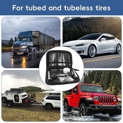 2 Pack Tire Plug Kit with Plugs 36 Pcs for Car, Motorcycle, ATV, Jeep, Truck,&hellip;