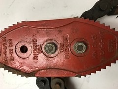 RIDGID 3229 Double-End Reversible Chain Tong 1/4-2 1/2 IN 13-73 MM Pipe Capacity