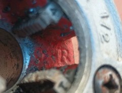 1/2&Prime; Pipe Threader Die Head 0-R Die Thread Ridgid USA